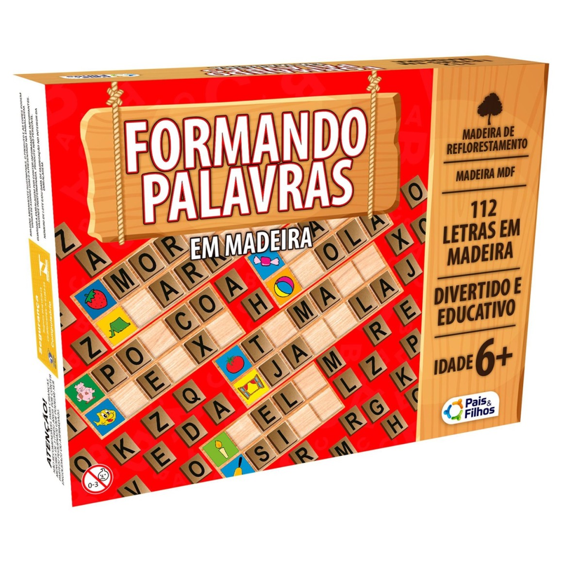 Jogo Forma Palavras Brincando com as Palavras Toia - DIVERSOS