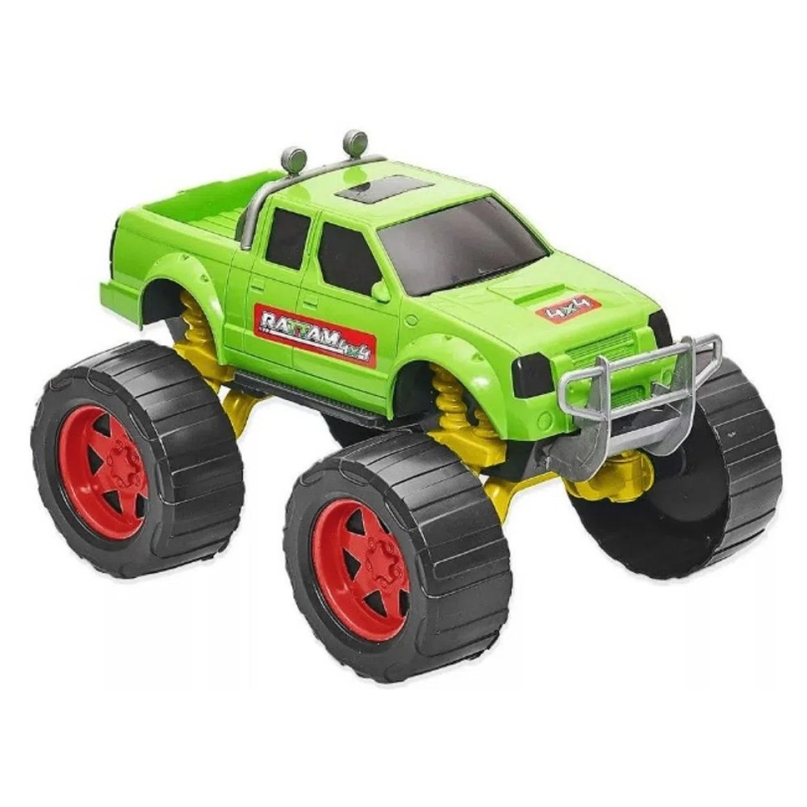 Carro Fricção Bombeiro 4×4 Maluco – DM Toys