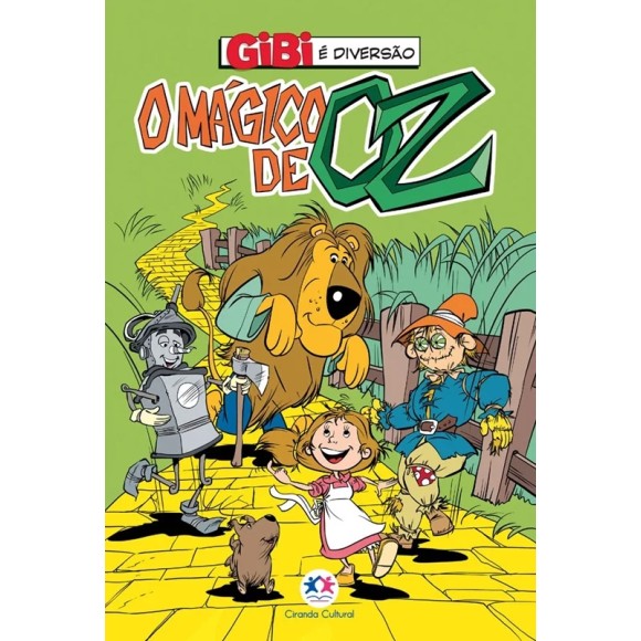 CLÁSSICO EM QUEBRA CABEÇA O MAGICO DE OZ LIVRO INFANTIL - Casa da