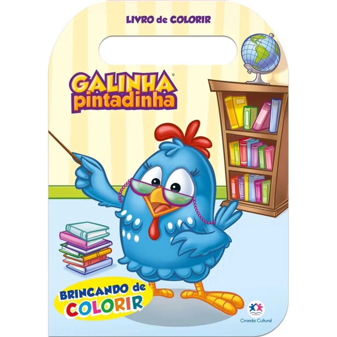 Livro Colorindo e Aprendendo Galinha PintadinhaMaravilhas do Lar - Livro  Colorindo e Aprendendo Galinha Pintadinha - Ciranda Cultural