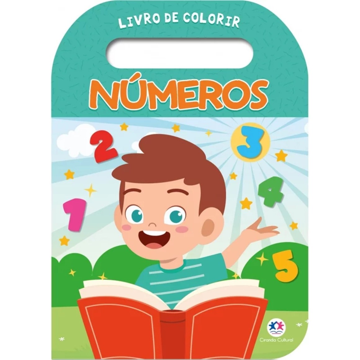 Livro Para Colorir Lendo e Colorindo Historias Diversas - Editora Ciranda  Cultural