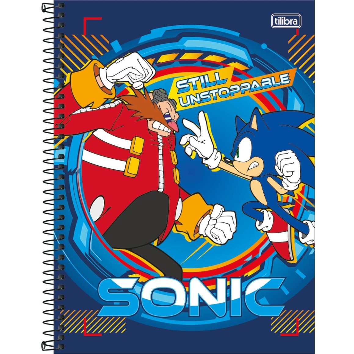 Álbum para Colorir Sonic 8 Folhas - Sonic - Escolar, Aprender e Colorir -  Tilibra